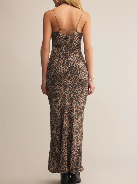 Cielo Leopard Midi Dress