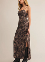 Cielo Leopard Midi Dress