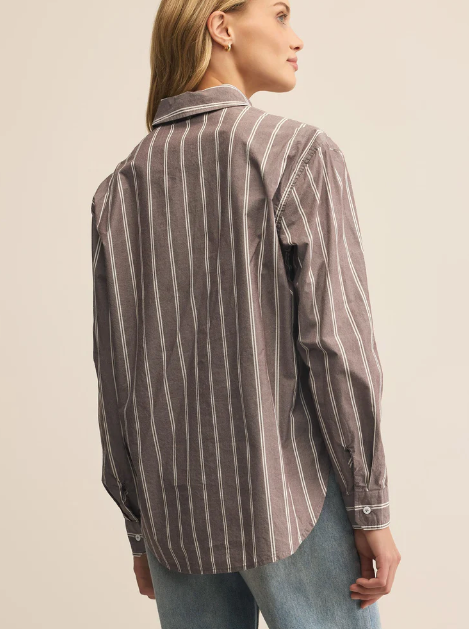 Seaport Striped Poplin Shirt