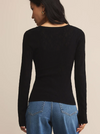 Tibi Scoop Mesh Sweater