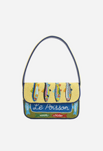 Fish Tales Beaded Shoulder Bag