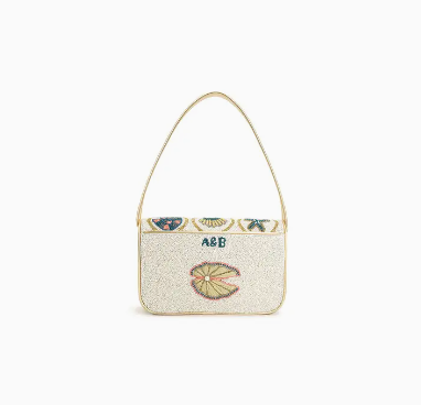 Sunlit Shore Embellished Shoulder Bag