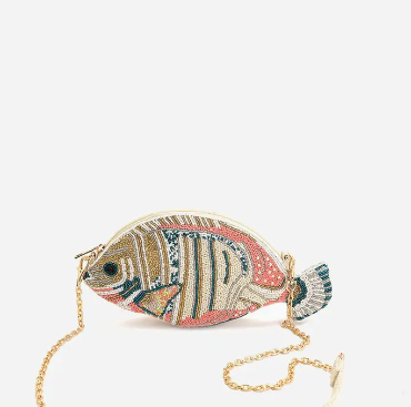 Glittery Mermaid's Crossbody