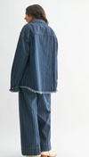 Dustin Striped Denim Jacket