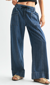 Dustin Striped Denim Pant