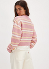 Lila Stripe Cardi