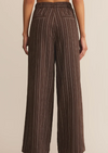 Alma Pinstripe Wide Leg Pant