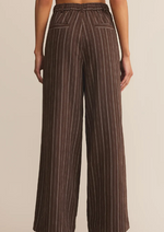 Alma Pinstripe Wide Leg Pant
