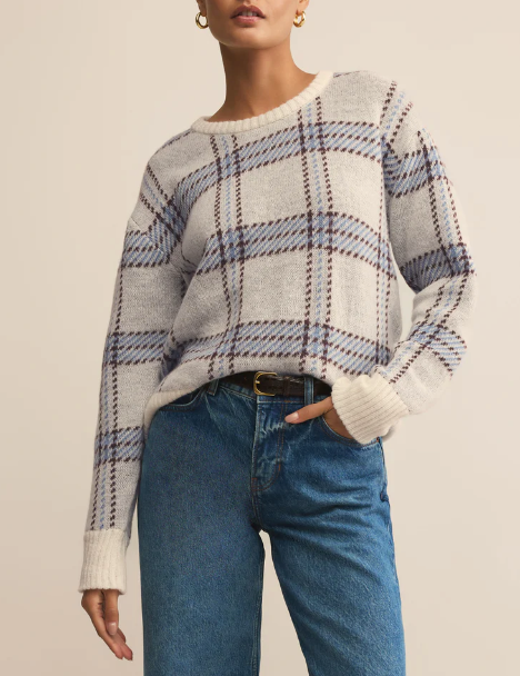 Junction Plaid Sweater
