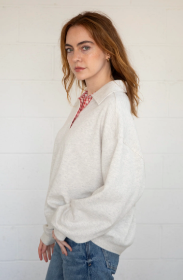 Calie Contrast Sweater
