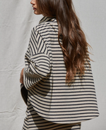 Wanda Striped Turtle Neck
