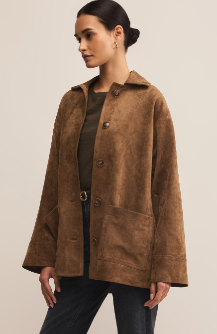 Decker Suede Chore Jacket
