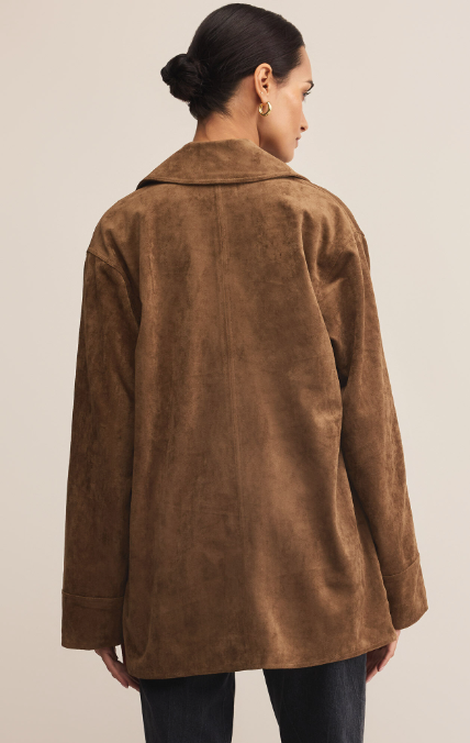Decker Suede Chore Jacket