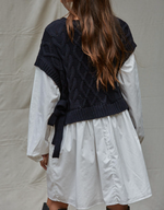 Aven Sweater Twofer Mini Dress