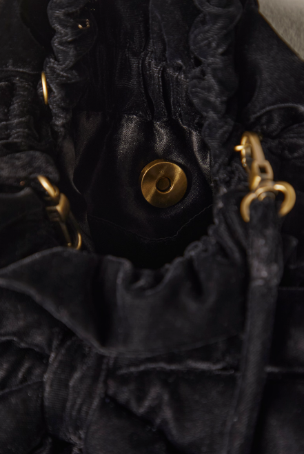 Belle Velvet Bow Bag