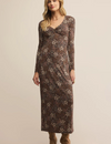 Exhale Sable Floral Midi Dress