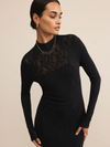 Aden Mesh Sweater Dress
