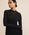 Aden Mesh Sweater Dress