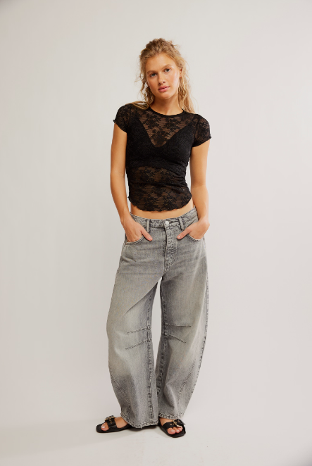 Ready To Go Lace Tee
