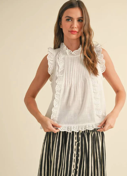 Izzie Ruffle Blouse