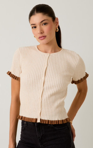 The Carrie Ribbed Top