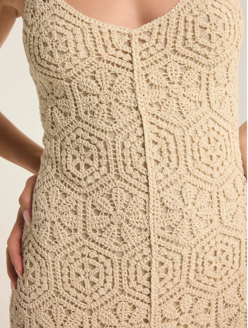 Allure Crochet Mini Dress