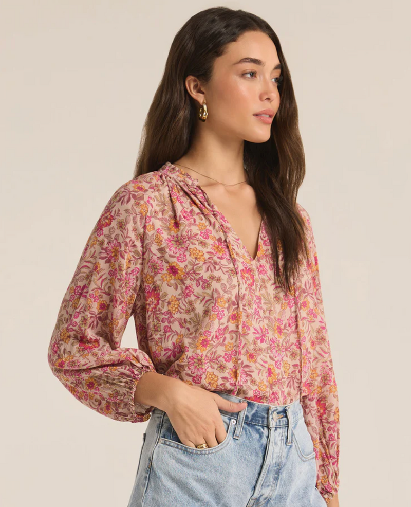 Carine Lima Floral Top