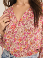 Carine Lima Floral Top