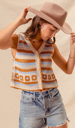 The Zoe Crochet Vest