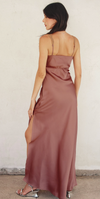 Serafine Satin Dress