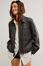 Blair Vegan Leather Jacket