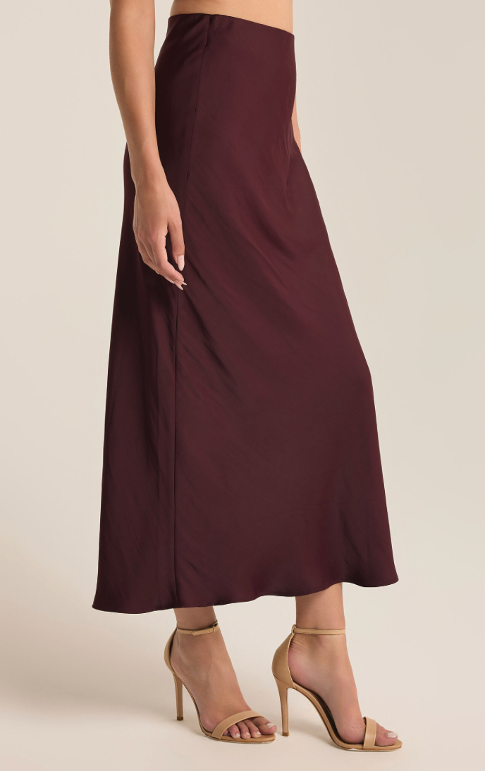 Europa Poly Sheen Skirt