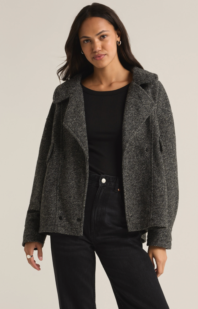 Ari Herringbone Coat