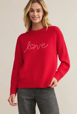 Love Notes Boyfriend Sweater