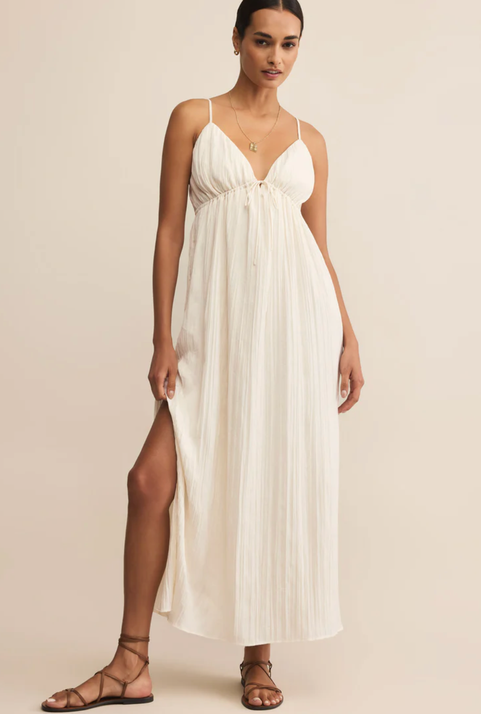 manon linen-blend maxi dress Manon Maxi Dress