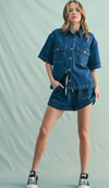 Chelsea Denim Button Up