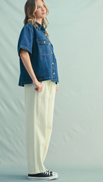 Chelsea Denim Button Up