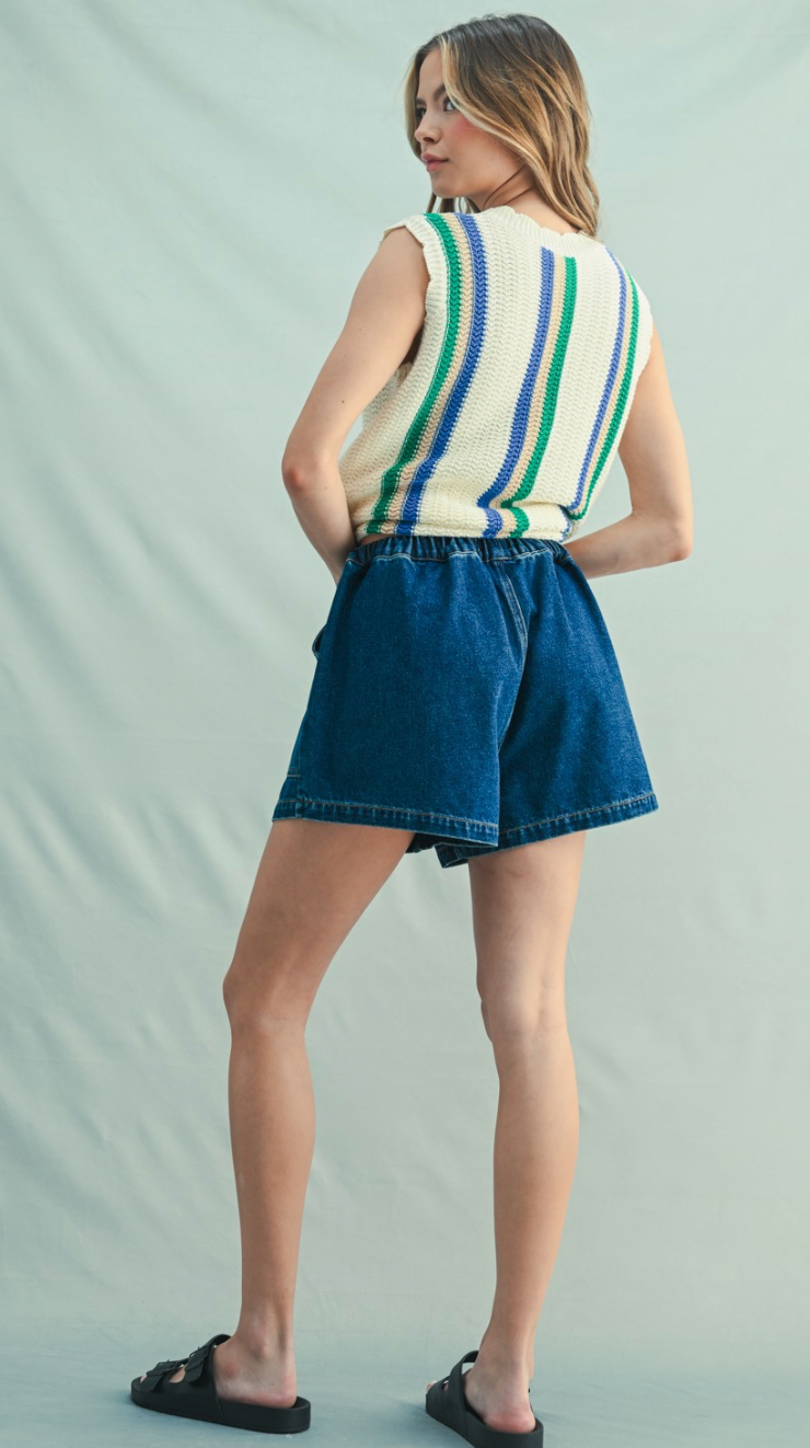 Chelsea Denim Shorts