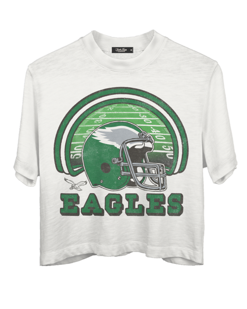 Eagles Game Time Cropped Tee