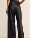 Marli Wide Leg Vegan Leather Pant