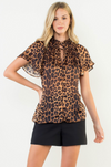 Callie Cheetah Top