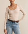Second Skin Scoop Neck
