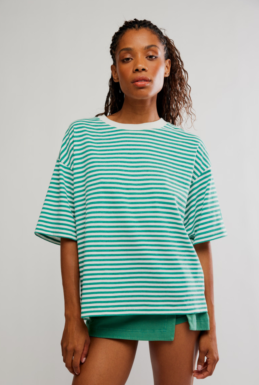 Court Stripe Green