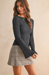 Rachel Ribbed Top