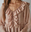Dreamy Cascade Ruffle Top