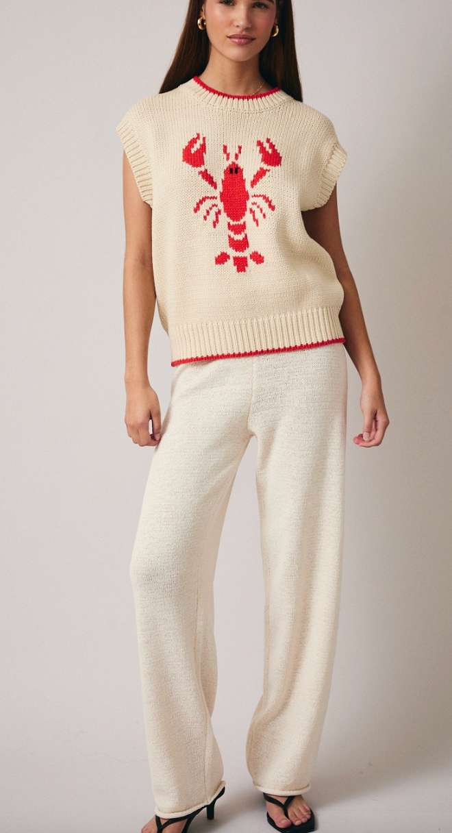 Cream/Red