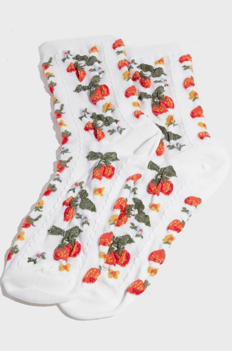 Strawberries and Flowers