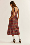 Freya Plaid Midi