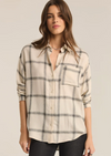 River Plaid Button Up