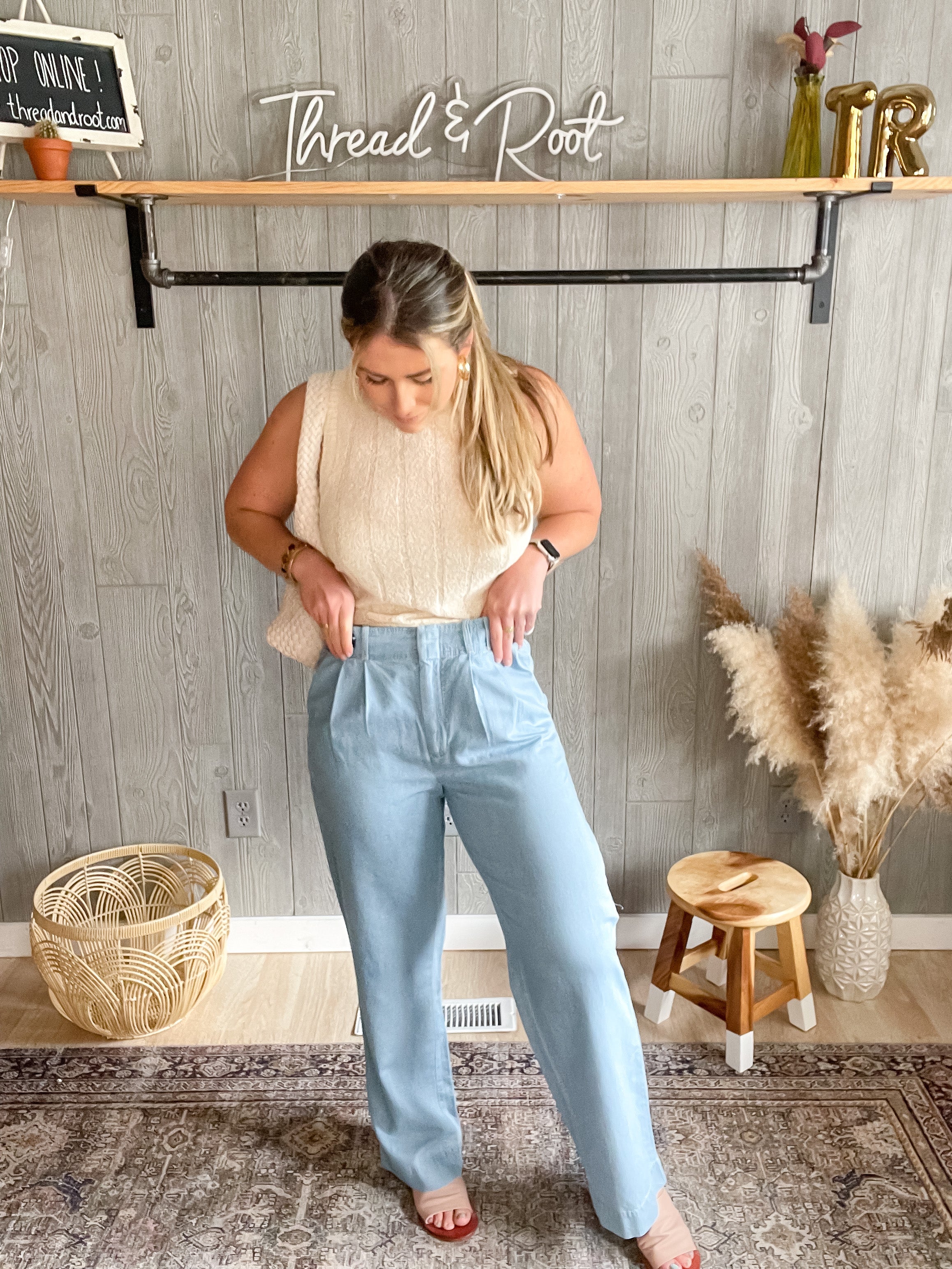 Wide Leg Jumpsuit – Rooted and Sewn